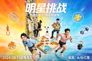 综艺《明星挑战》海报 - 明星参与挑战节目的娱乐综艺